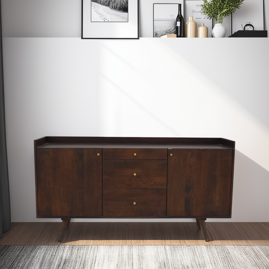 Solid Retro Sideboard